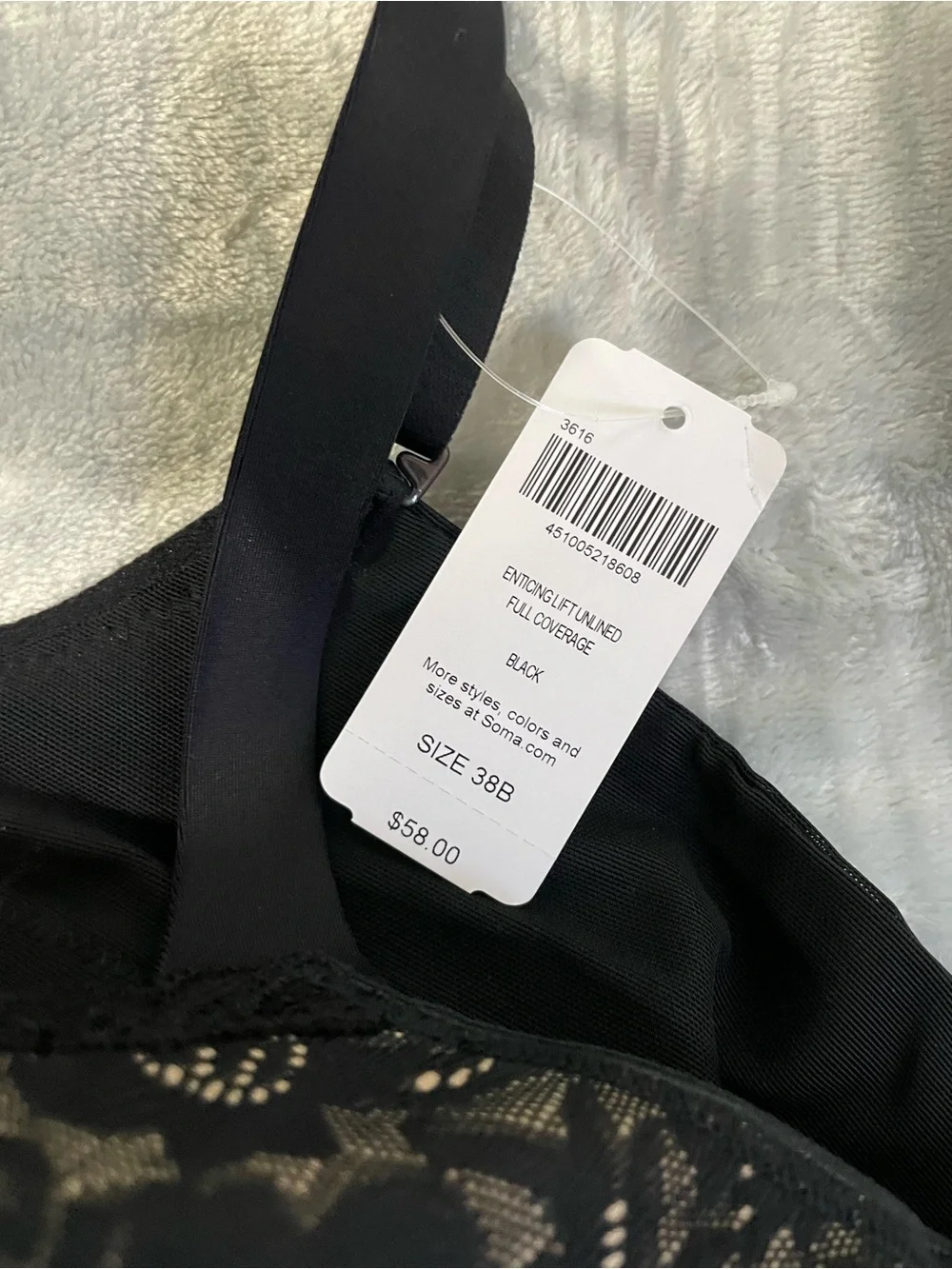 Soma enticing lift full coverage 0716 bra sz 38B bundle of 2